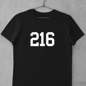 Cleveland Ohio Shirt, 216, Area Codes